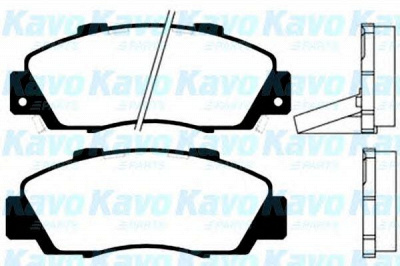 KAVO PARTS bp2019 -  Комплект тормозных колодок, дисковый тормоз